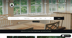 Desktop Screenshot of hickoryrealestategroup.com