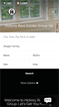 Mobile Screenshot of hickoryrealestategroup.com